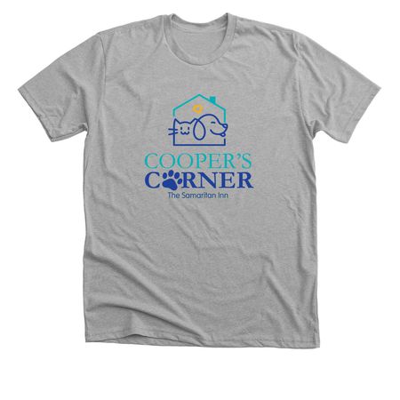 Show your Love of Pets, a Athletic Heather Premium Unisex Tee