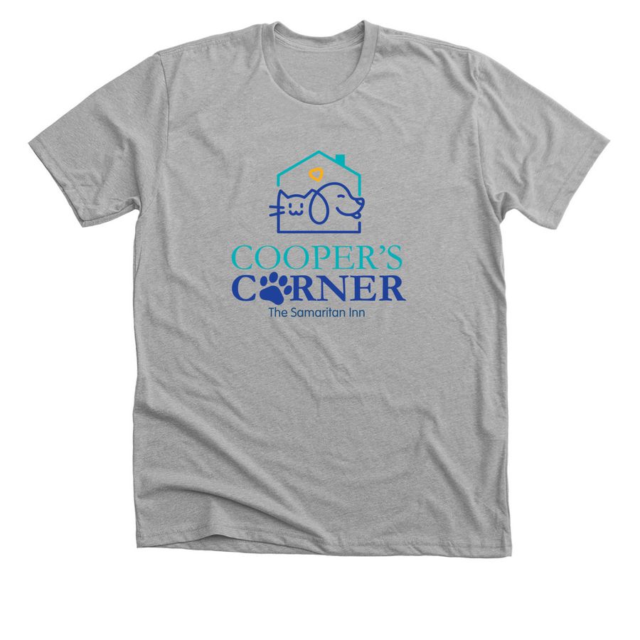 Show your Love of Pets, a Athletic Heather Premium Unisex Tee