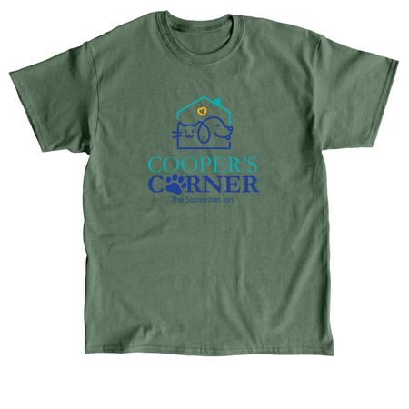 Show your Love of Pets, a Military Green Classic Unisex Tee