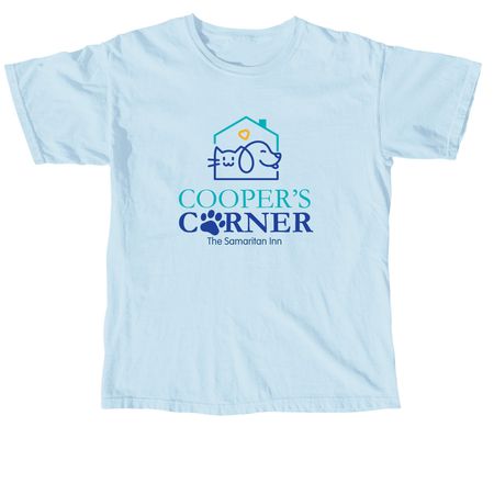 Show your Love of Pets, a Chambray Comfort Colors Unisex Tee