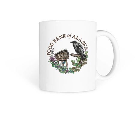 Cache and Share Mugs, a White Coffee Mug