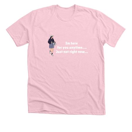 Beyond Chandra&nbsp;, a Heather Pink Premium Unisex Tee
