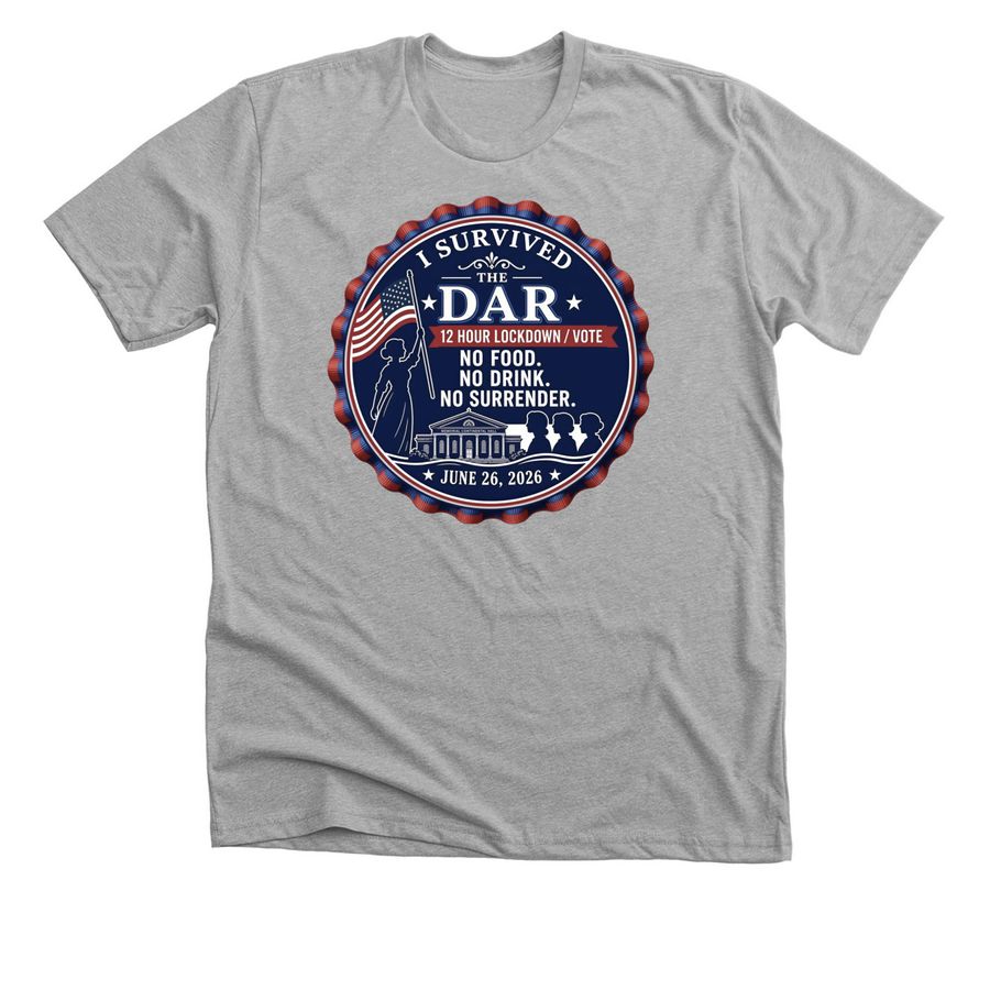 I survived June 26, 2026, a Athletic Heather Premium Unisex Tee