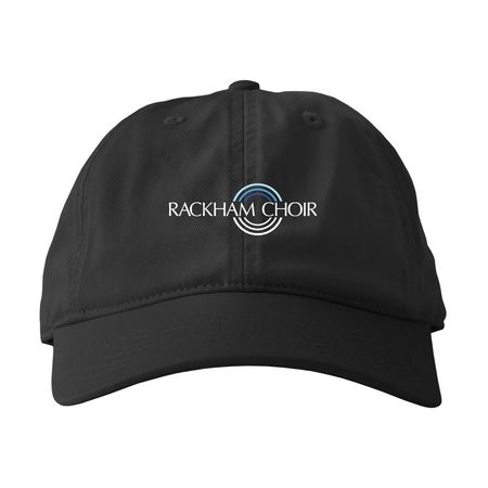 Rackham Choir Hat, a Black Printed Eco Baseball Cap