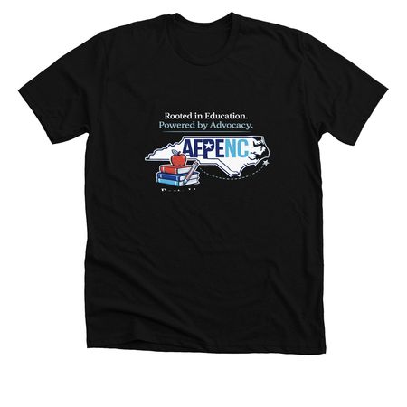 AFPENC Powered by Advocacy, a Solid Black Blend Premium Unisex Tee