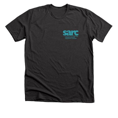 SARC Awareness, a Dark Grey Heather Premium Unisex Tee