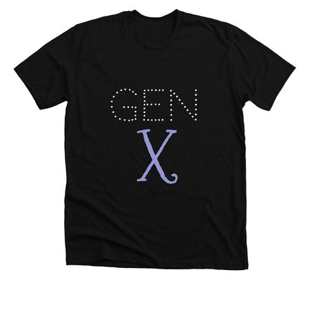Gen X Nurse Kimi&nbsp;, a Solid Black Blend Premium Unisex Tee