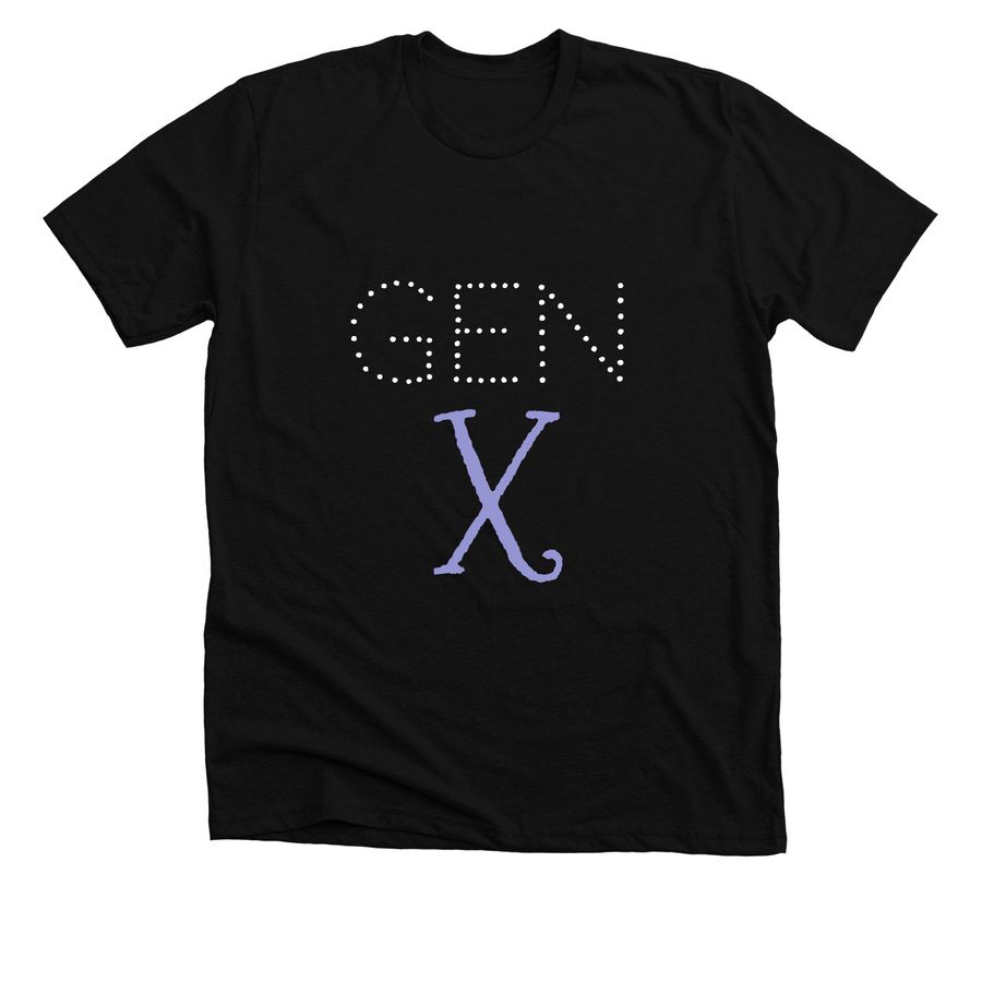 Gen X Nurse Kimi&nbsp;, a Solid Black Blend Premium Unisex Tee