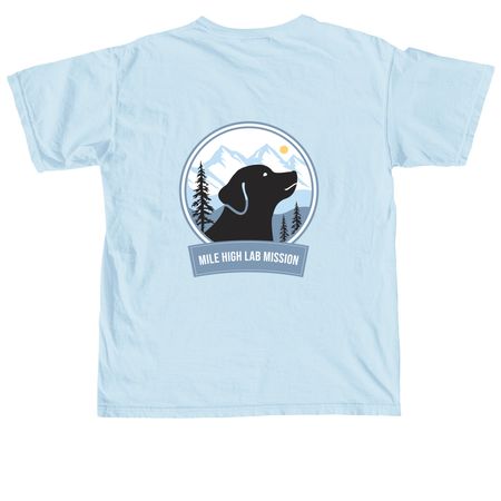 MHLM "Live. Lab. Love" TShirts, a Chambray Comfort Colors Unisex Tee