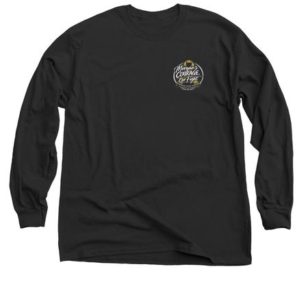 Morgan's Courage, a Black Classic Long Sleeve Tee