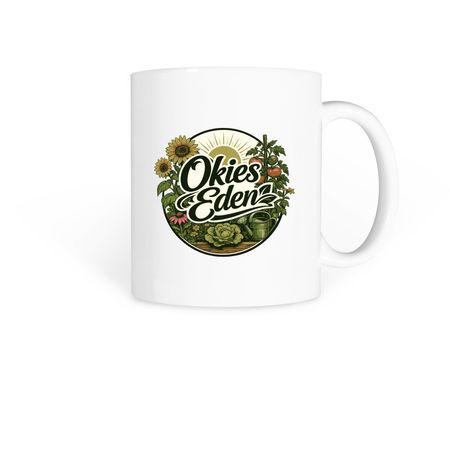 Okies Mug, a White Coffee Mug