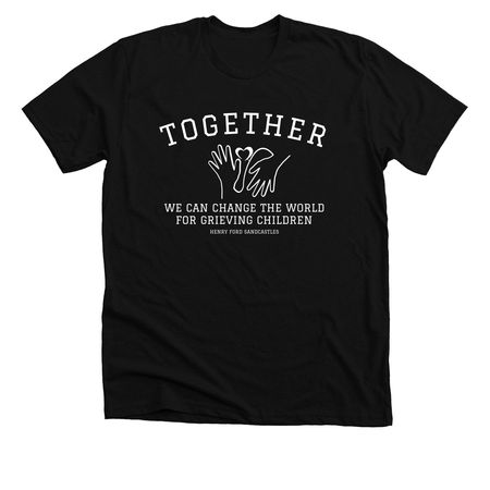 Together We Can, a Solid Black Blend Premium Unisex Tee