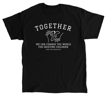 Together We Can, a Black Classic Unisex Tee
