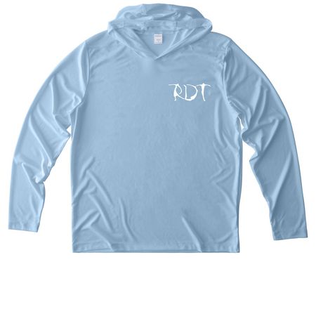 {RDT&nbsp;2026} Performance Wear Series&nbsp;, a Light Blue UV Performance Long Sleeve Hoodie