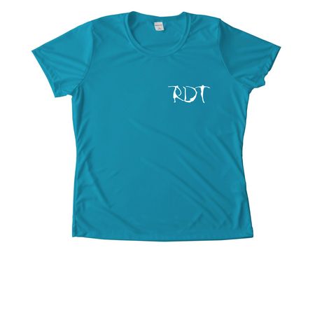 {RDT&nbsp;2026} Performance Wear Series&nbsp;, a Atomic Blue Women's Performance Tee