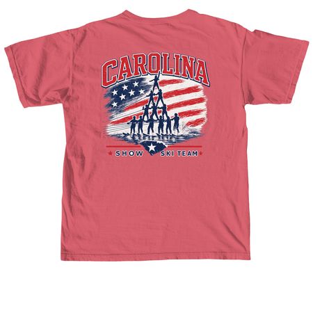 4th of July CSST, a Crimson Comfort Colors Unisex Tee