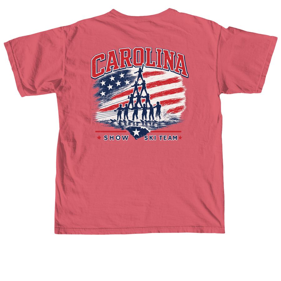 4th of July CSST, a Crimson Comfort Colors Unisex Tee