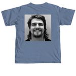 Gavin, a Blue Jean Comfort Colors Unisex Tee (back-view)