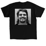 Gavin, a Black Classic Unisex Tee (back-view)