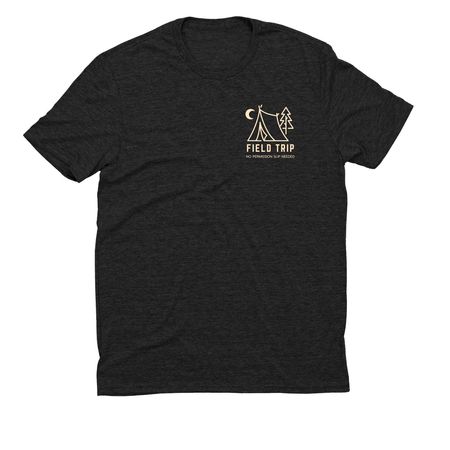 Walk With Me Tees + Sweats, a Space Black Allmade Eco Triblend Unisex Tee