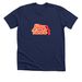 Stay Tuned Tee, a Solid Navy Blend Premium Unisex Tee