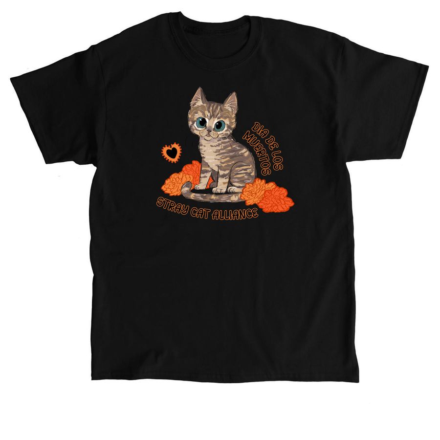 Stray Cat Alliance - D?a de los Muertos 2026, a Black Classic Unisex Tee
