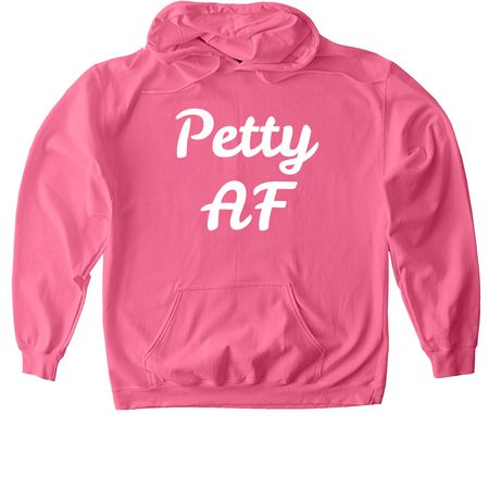 Petty AF&nbsp;, a Pink Lemonade Softstyle Pullover Hoodie