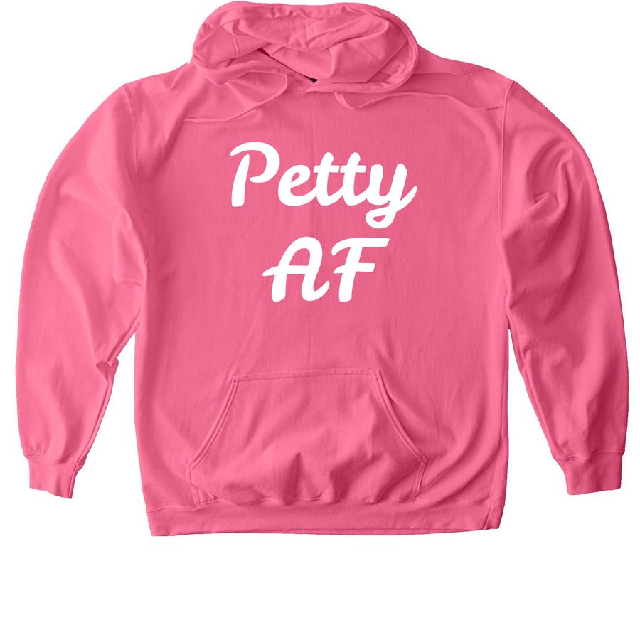 Petty AF&nbsp;, a Pink Lemonade Softstyle Pullover Hoodie