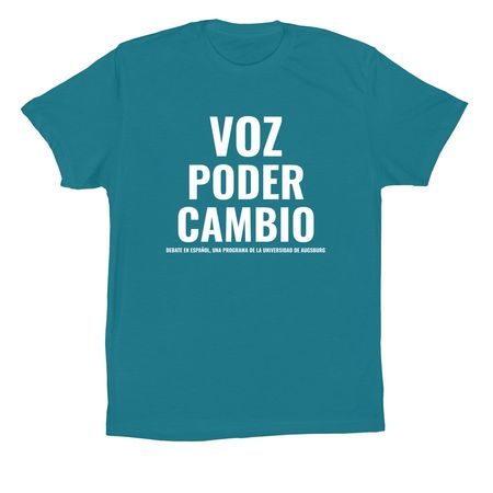 Voz Poder Cambio: New Colors!, a Marine Premium Cotton Tee