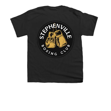 SBC BACK LOGO SHIRTS, a Black Youth Unisex Tee