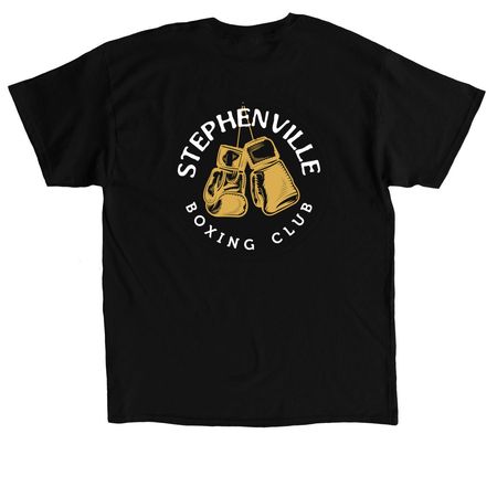 SBC BACK LOGO SHIRTS, a Black Classic Unisex Tee