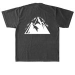 Christ the Solid Rock, a Shadow Heavyweight Garment Dye Tee (back-view)