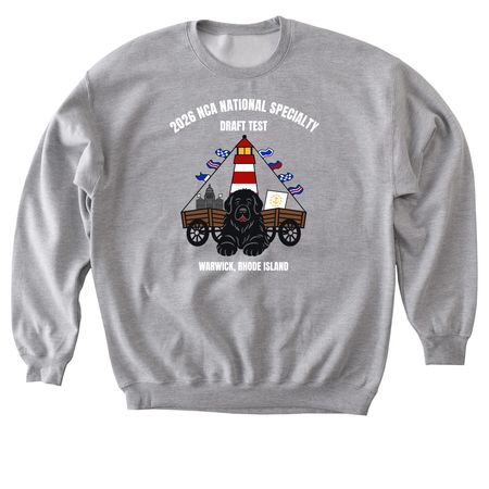 2026 NCA National Specialty Draft Test v2, a Sport Grey Softstyle Crewneck Sweatshirt