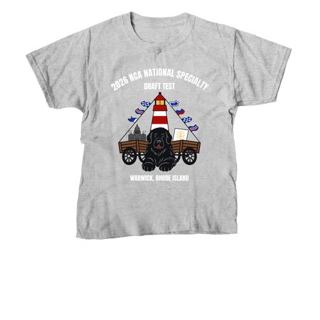 2026 NCA National Specialty Draft Test v2, a Sport Grey Youth Unisex Tee