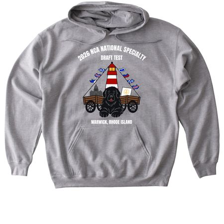 2026 NCA National Specialty Draft Test v2, a Sport Grey Gildan Softstyle Pullover Hoodie