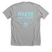 This Shirt has Superpowers!, a Athletic Heather Premium Unisex Tee (back-view)