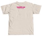 Who Do You Play For?, a Ivory Comfort Colors Unisex Tee (back-view)