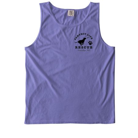 Be Cool. Adopt, Don't Shop!, a Violet Comfort Colors Tank Top