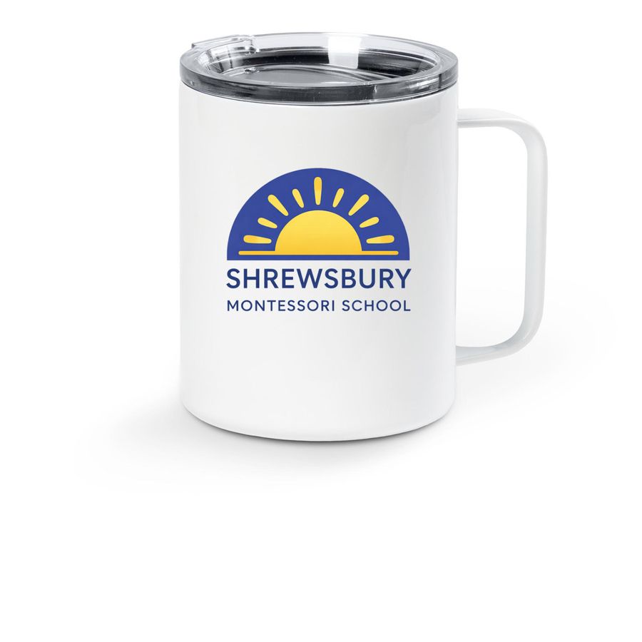 Travel Mug&nbsp;, a White Stainless Steel Travel Mug
