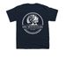 Tree Logo- Youth Shirts, a Navy Youth Unisex Tee (back-view)