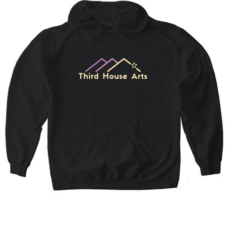 Rooftops Collection, a Black Gildan Softstyle Pullover Hoodie