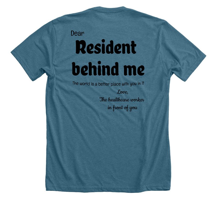 Timbercreek&nbsp;, a Heather Deep Teal Premium Unisex Tee (back-view)