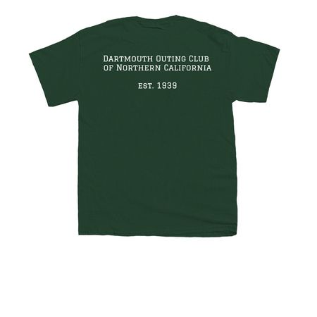 DOCNC - Youth, a Forest Green Youth Unisex Tee (back-view)