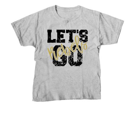 Let's GO!&nbsp;, a Sport Grey Youth Unisex Tee