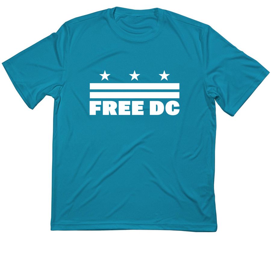 Sun and Workout Shirts, a Atomic Blue Classic Performance Tee
