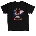 2026 GSDCA SIEGER SHOW, a Black Classic Unisex Tee (back-view)