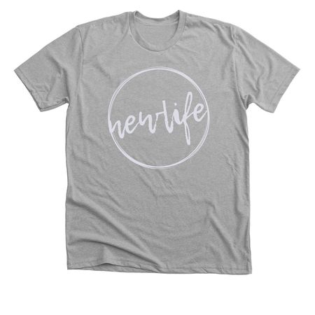 New life haverhill, a Athletic Heather Premium Unisex Tee