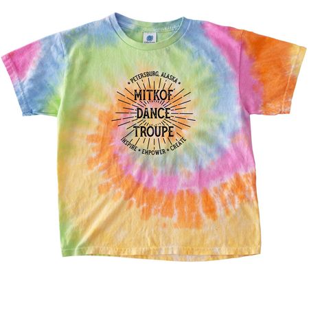 MDT Sunburst Logo, a Eternity Youth Tie Dye Tee