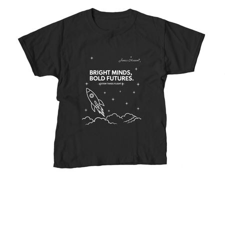 Bright Minds, Bold Futures, a Black Youth Unisex Tee