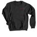 nobody cares.?, a Black Crewneck Sweatshirt